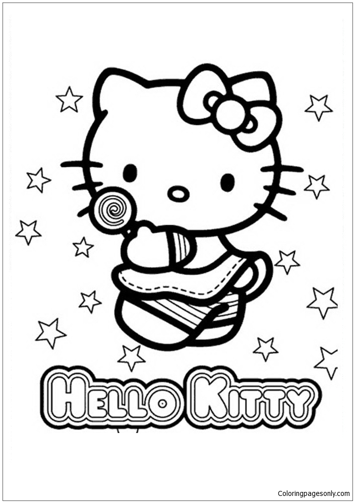 89 Hello Kitty and Friends Coloring Pages Printable 53