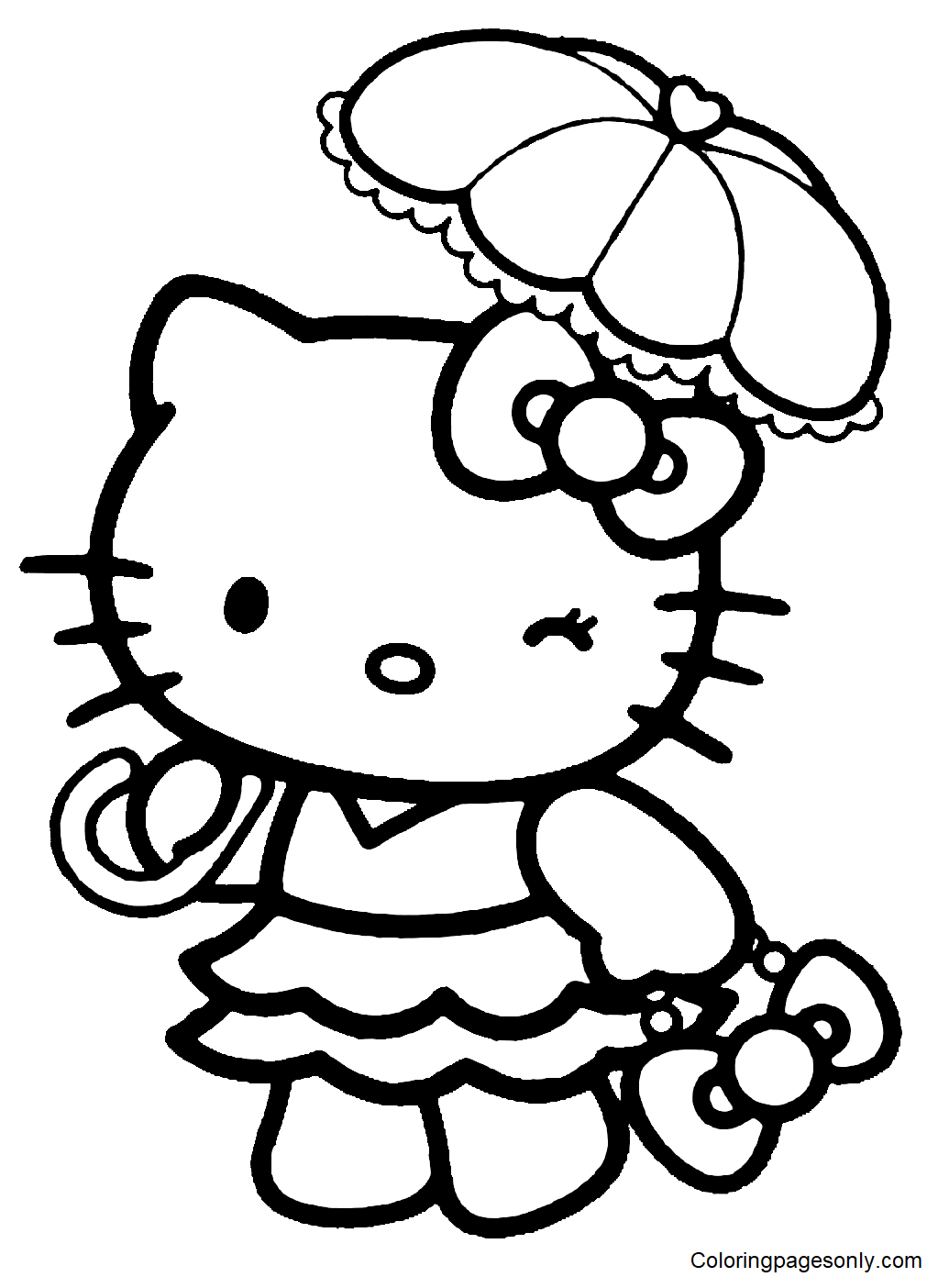 89 Hello Kitty and Friends Coloring Pages Printable 54