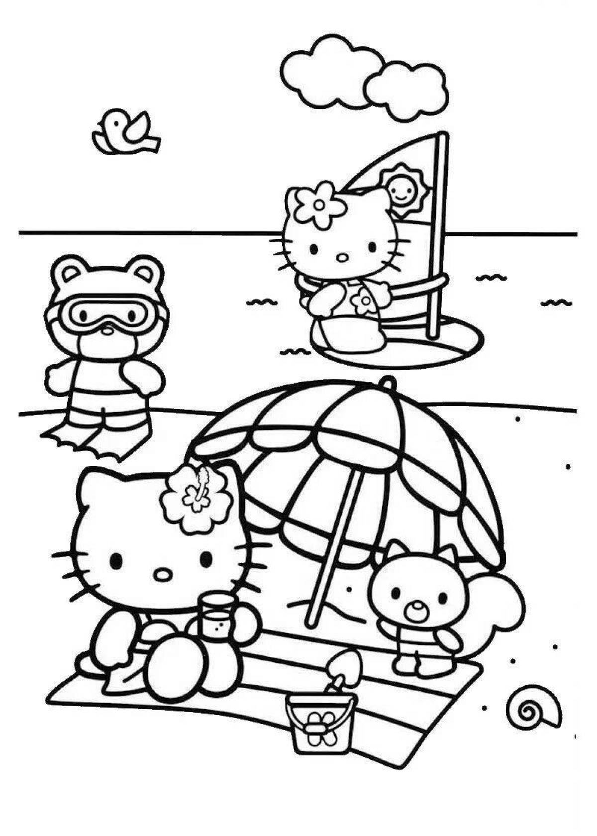 89 Hello Kitty and Friends Coloring Pages Printable 66