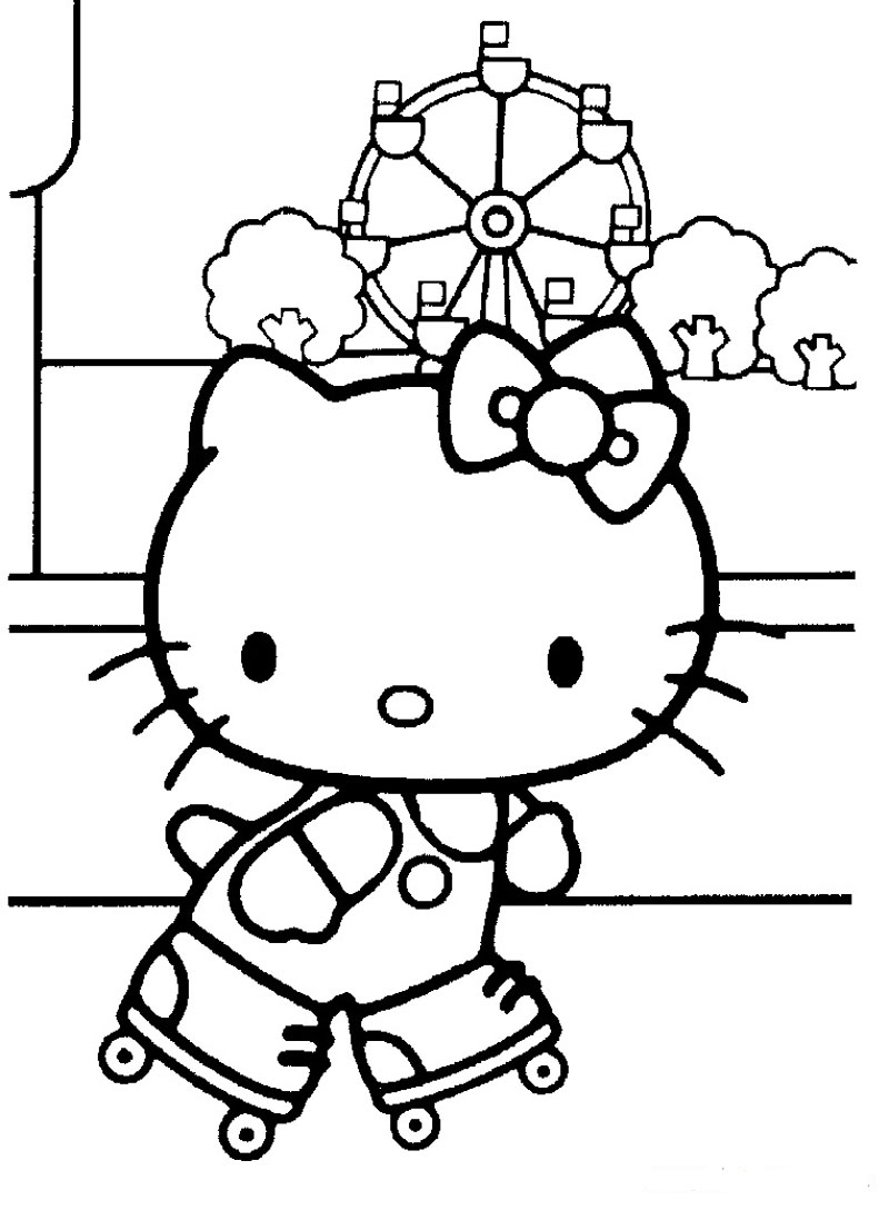 89 Hello Kitty and Friends Coloring Pages Printable 9