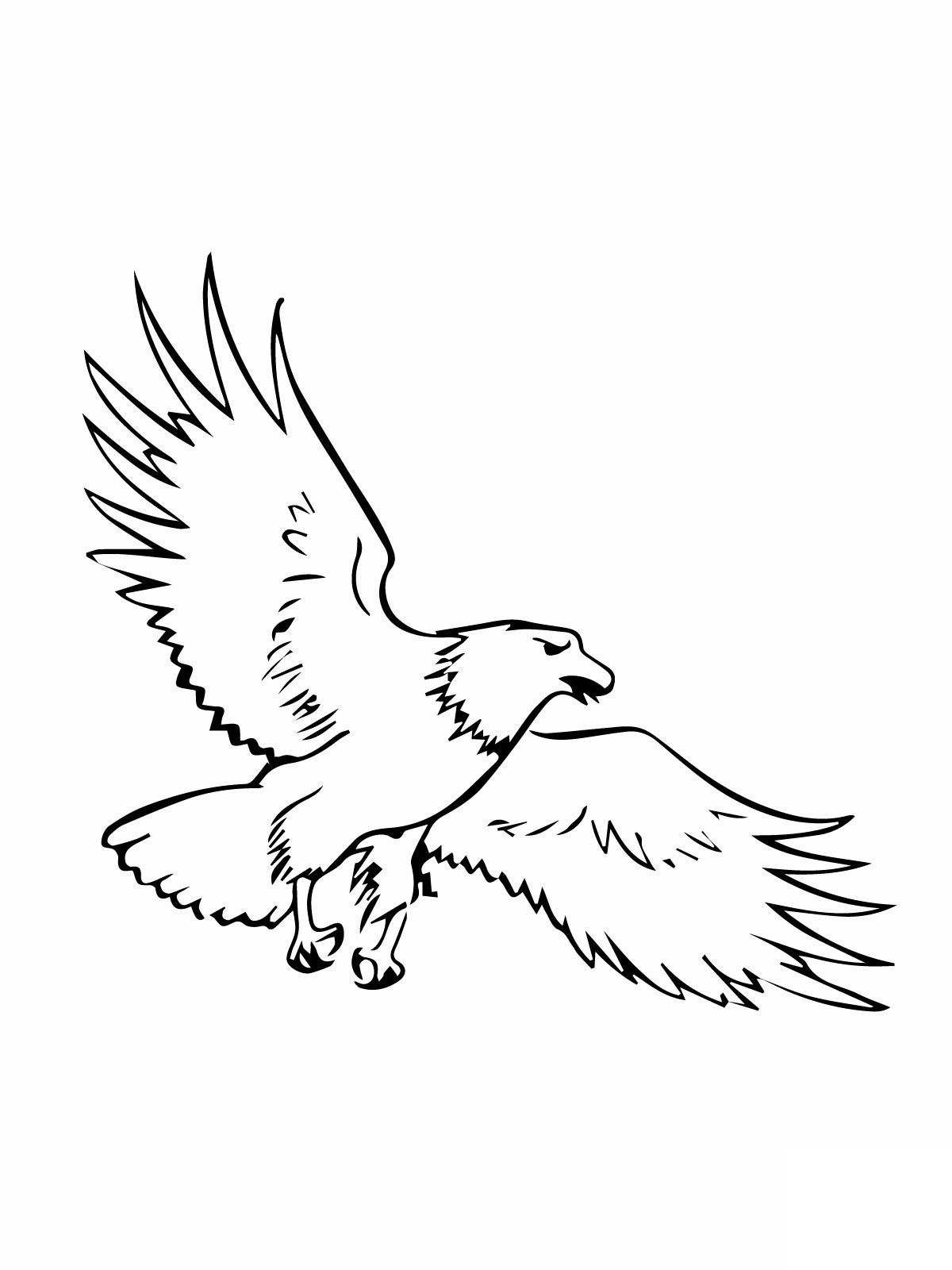 92 Free Bald Eagle Coloring Pages for Kids Printable 12