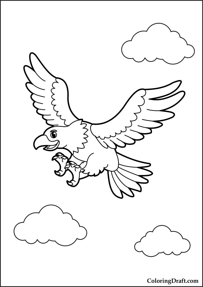 92 Free Bald Eagle Coloring Pages for Kids Printable 32