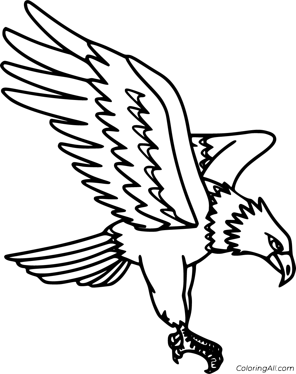 92 Free Bald Eagle Coloring Pages for Kids Printable 47