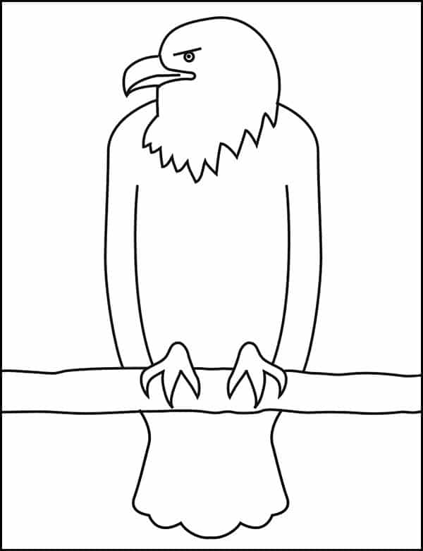 92 Free Bald Eagle Coloring Pages for Kids Printable 87