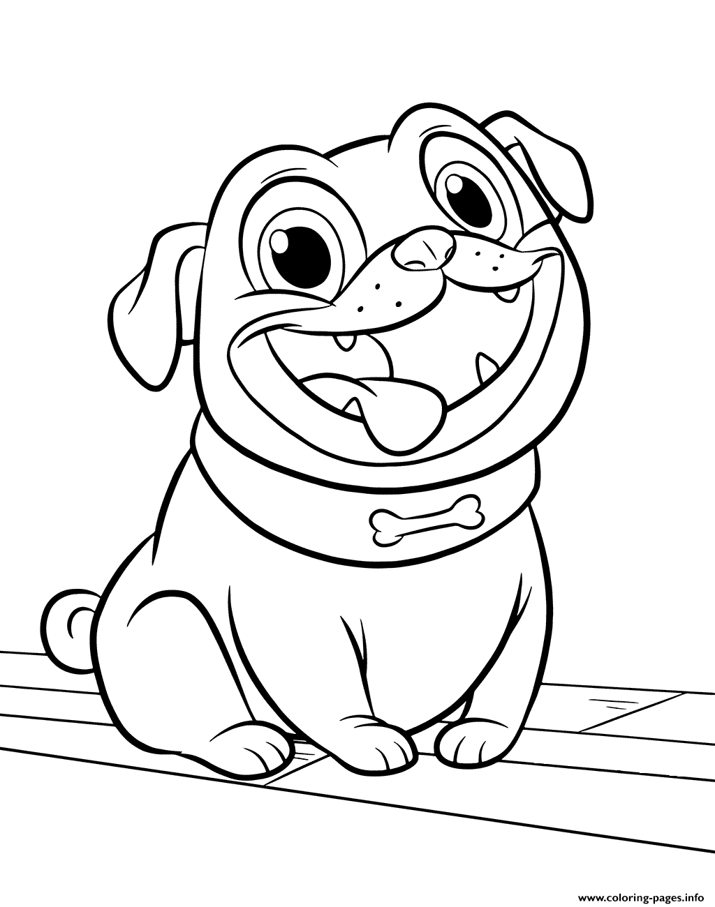 Adorable Puppy Coloring Pages Printable 32