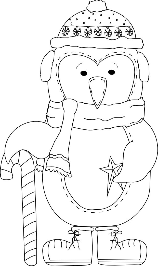 Charming Penguin Coloring Pages Printable 14