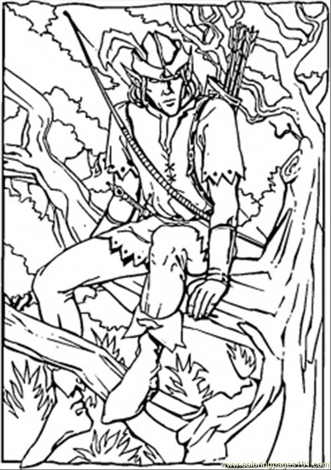 Charming Robin Coloring Pages Printable 13