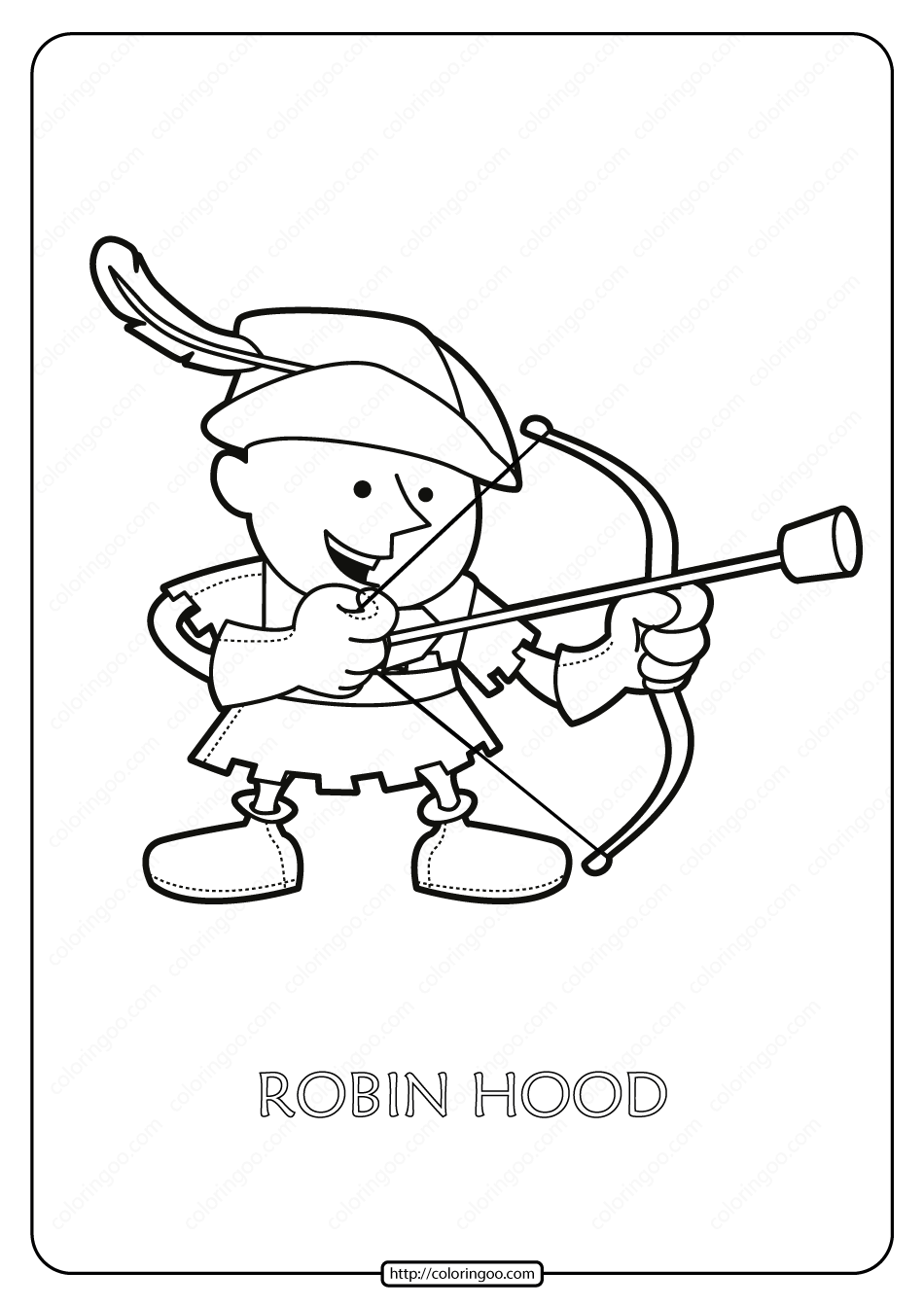 Charming Robin Coloring Pages Printable 9