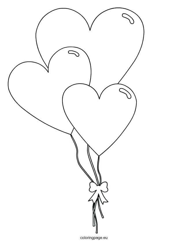 Colorful Balloon Coloring Pages Printable 16