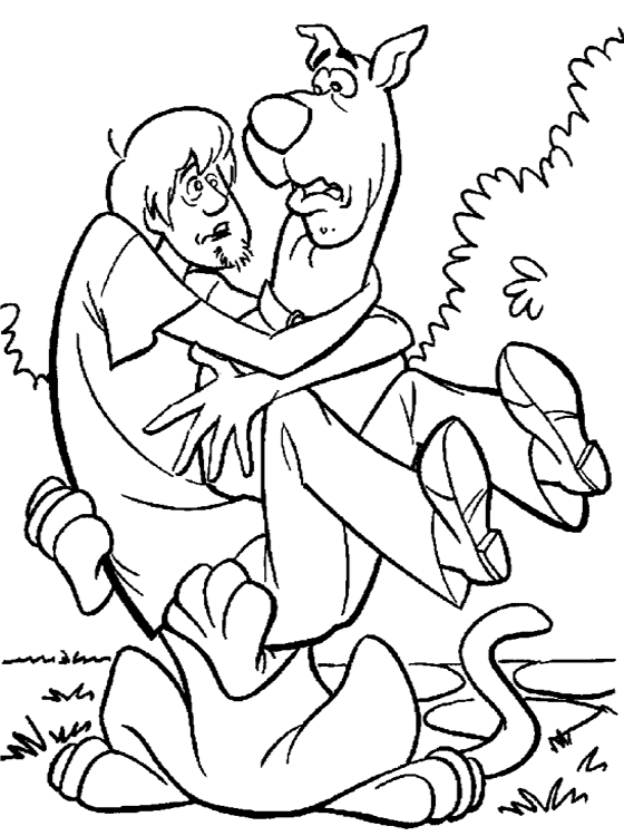 Fun Scooby Doo Coloring Pages Printable 10