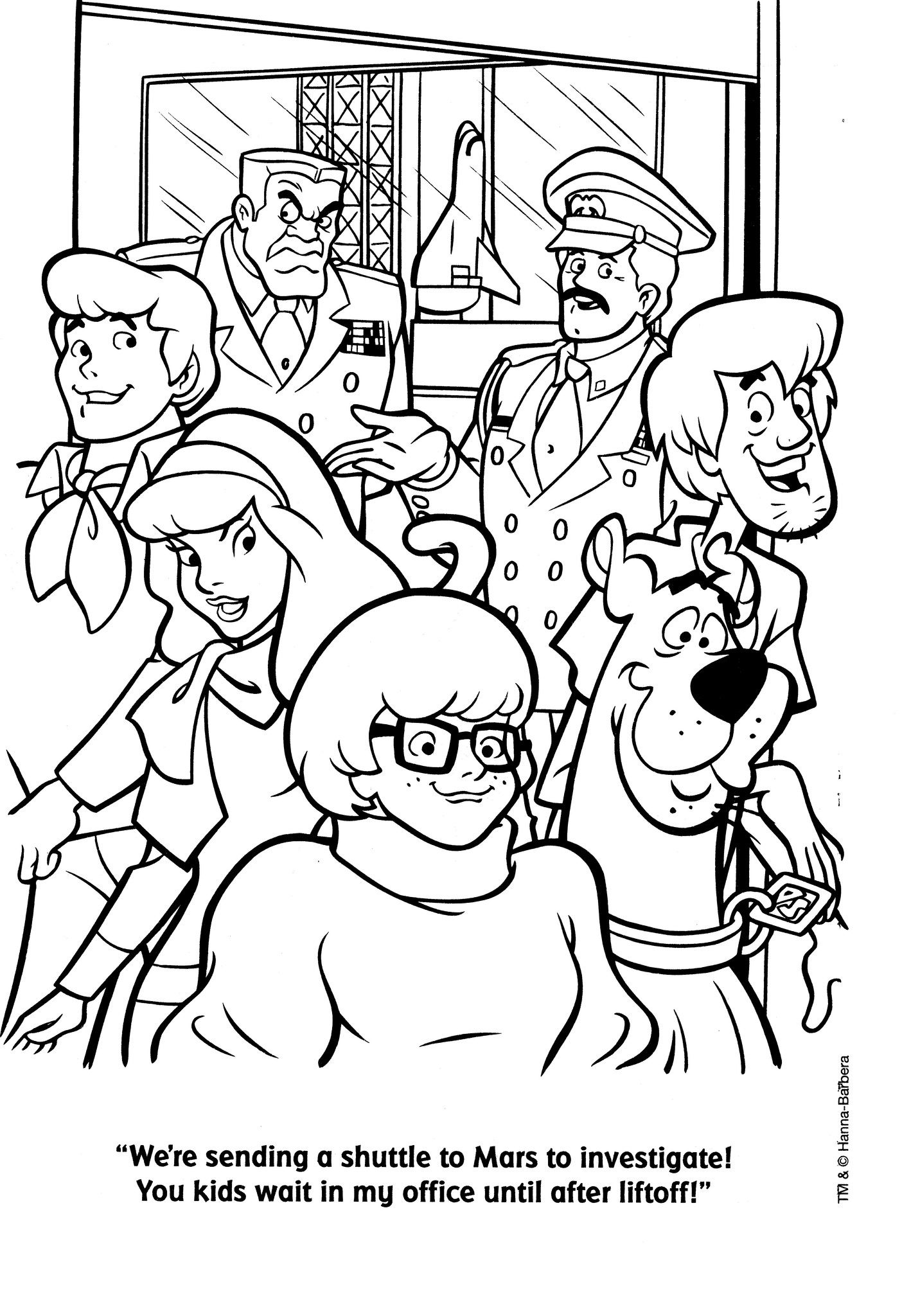 Fun Scooby Doo Coloring Pages Printable 16