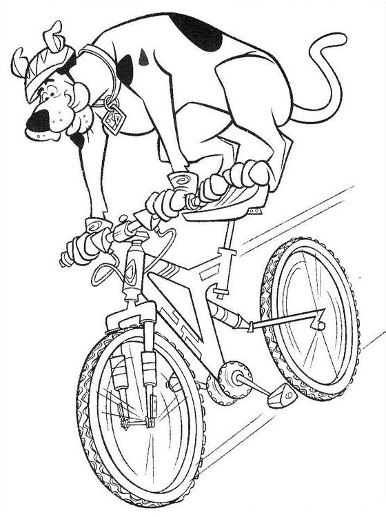 Fun Scooby Doo Coloring Pages Printable 17