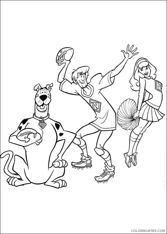 Fun Scooby Doo Coloring Pages Printable 19