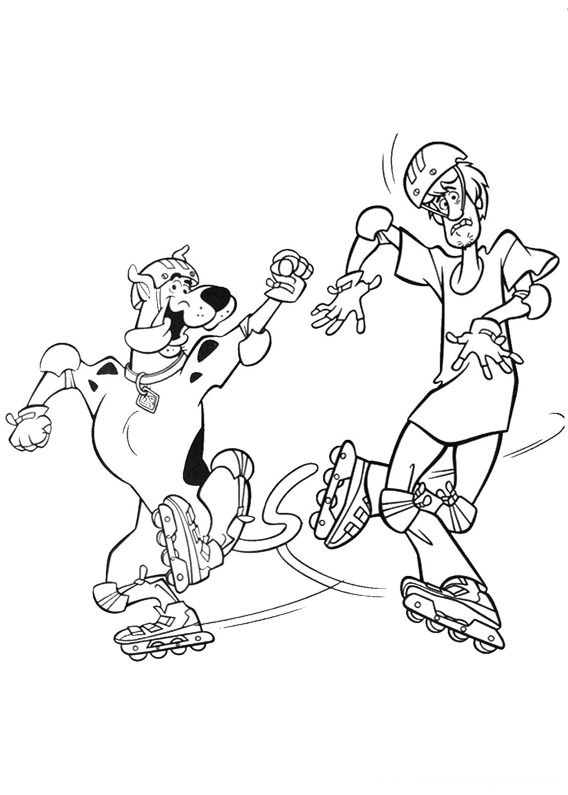 Fun Scooby Doo Coloring Pages Printable 22