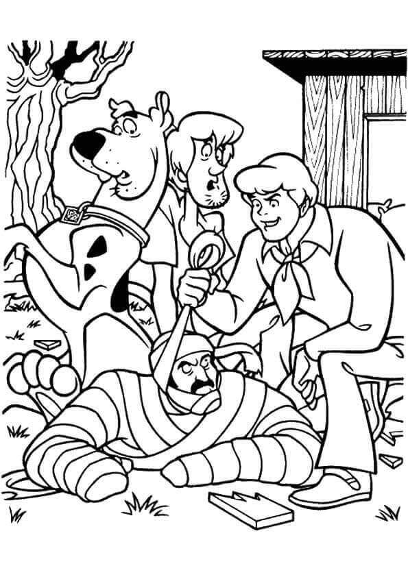 Fun Scooby Doo Coloring Pages Printable 27