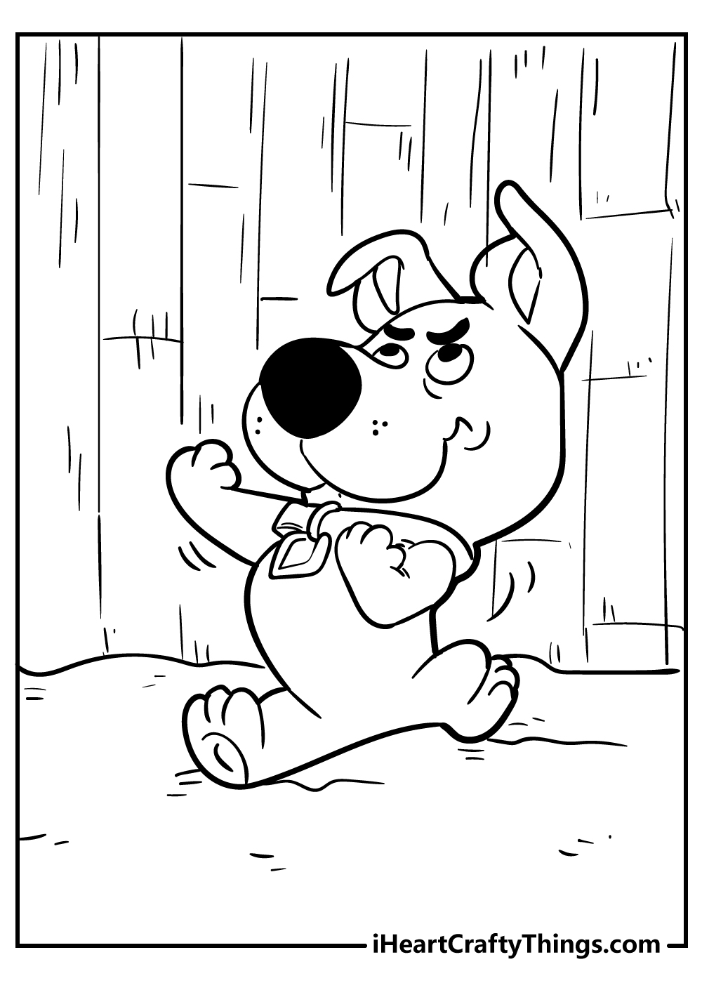 Fun Scooby Doo Coloring Pages Printable 30