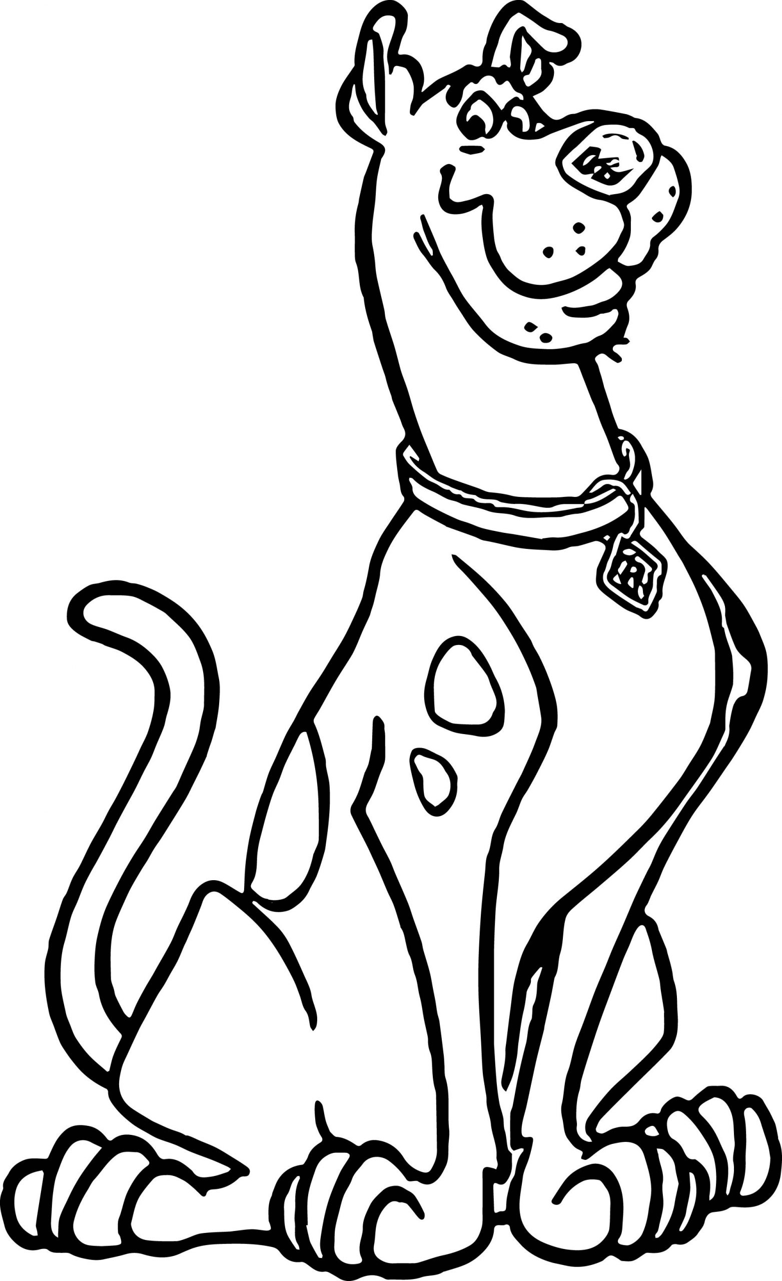 Fun Scooby Doo Coloring Pages Printable 32