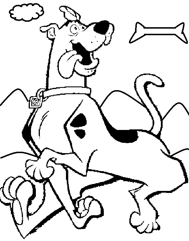 Fun Scooby Doo Coloring Pages Printable 33