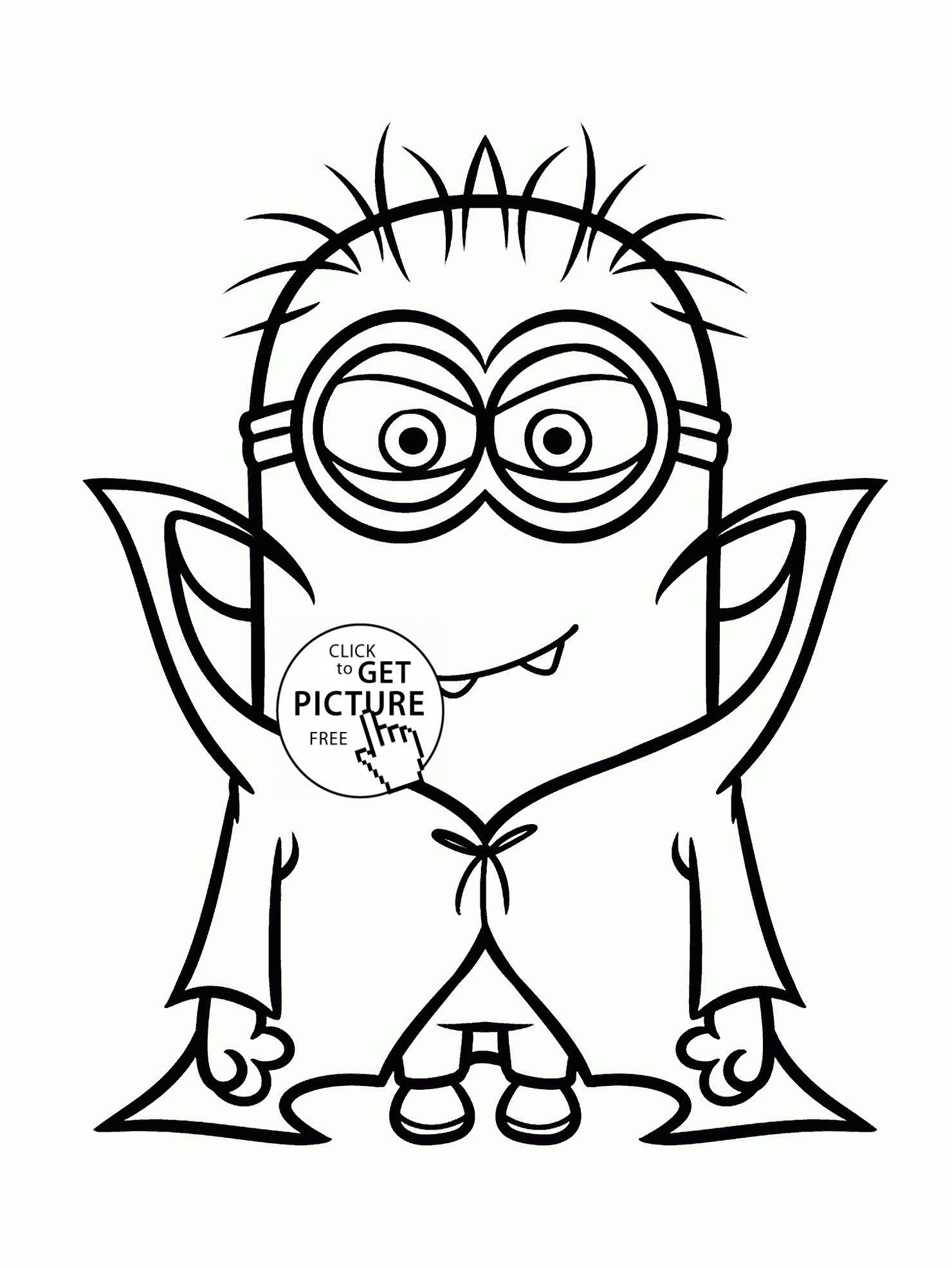 Spooky Halloween Coloring Pages Printable 13