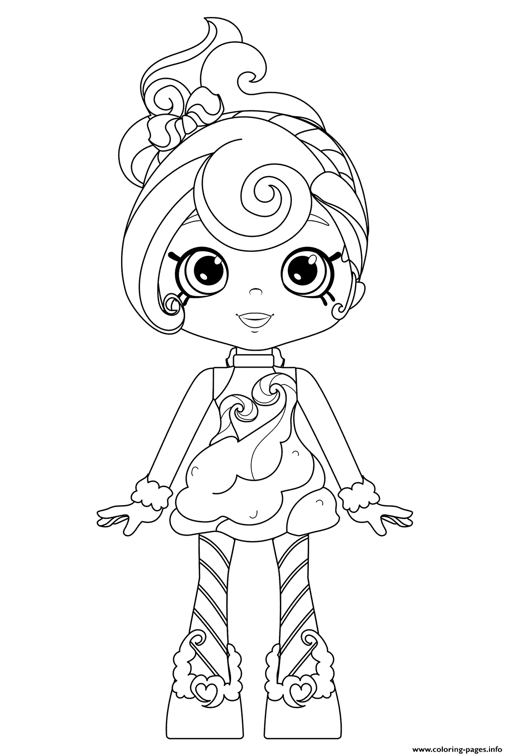 Sweet Candy Coloring Pages Printable 20