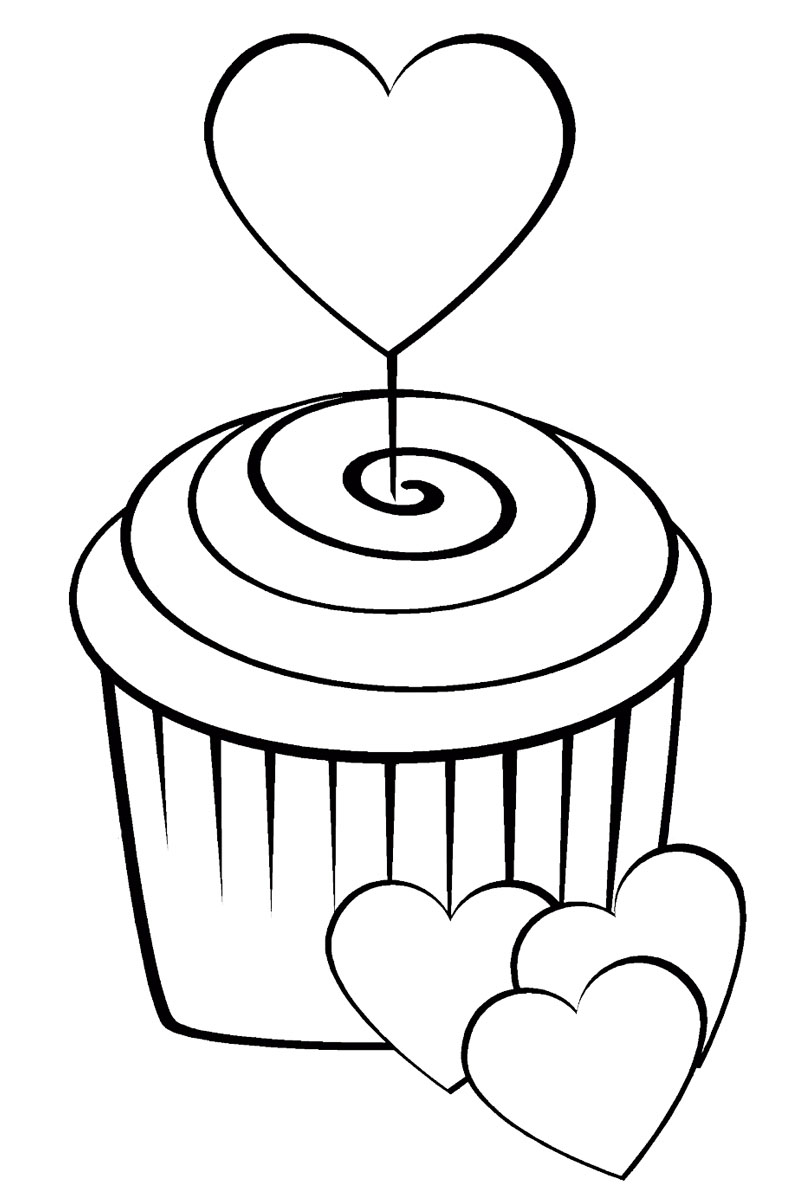 Sweet Candy Coloring Pages Printable 34