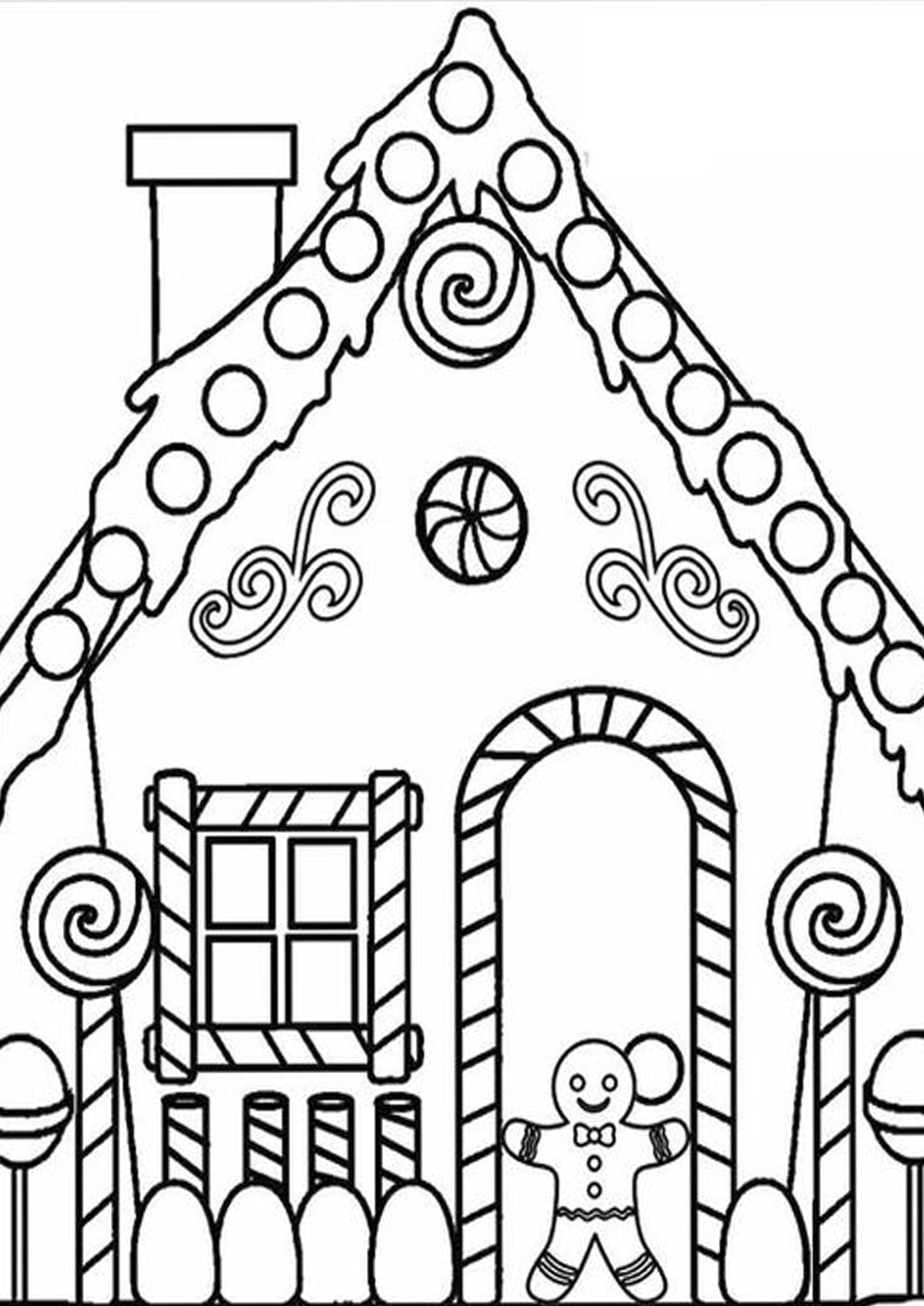 Sweet Candy Coloring Pages Printable 35