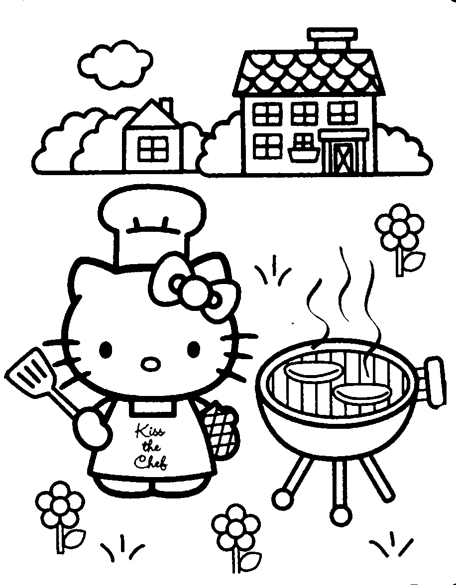 30 Festive Hello Kitty Christmas Coloring Pages Printable 14