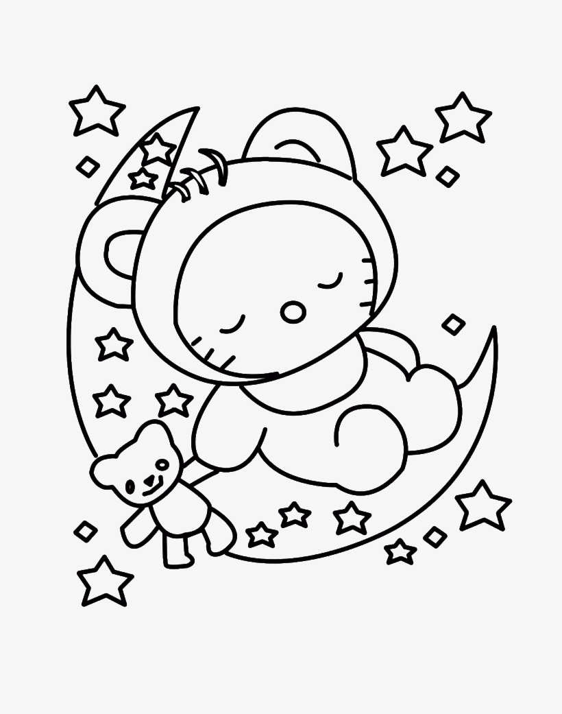 30 Festive Hello Kitty Christmas Coloring Pages Printable 16