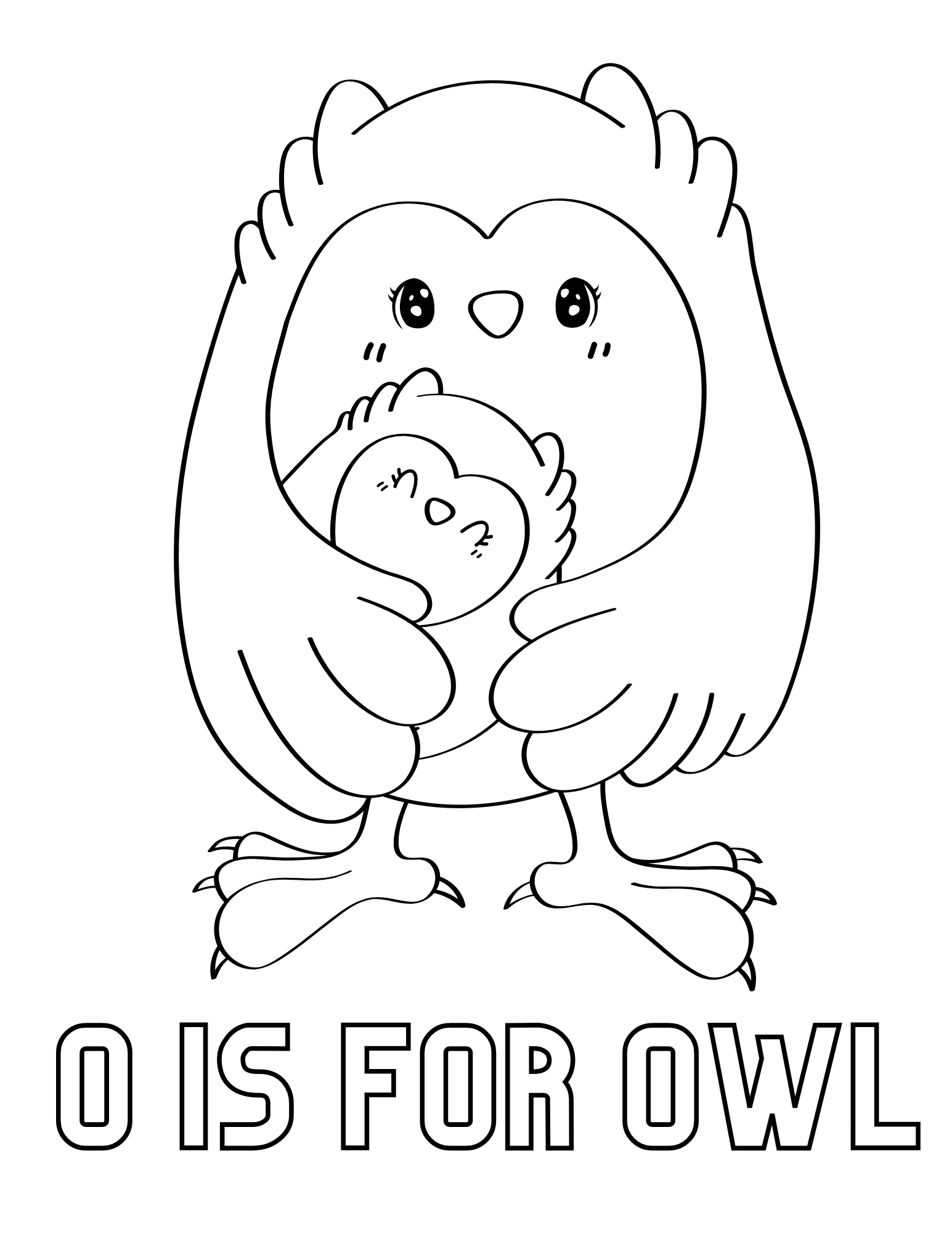 30 Free Printable Owl Coloring Pages for Adults 18