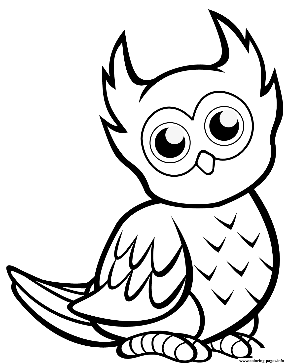 30 Free Printable Owl Coloring Pages for Adults 35