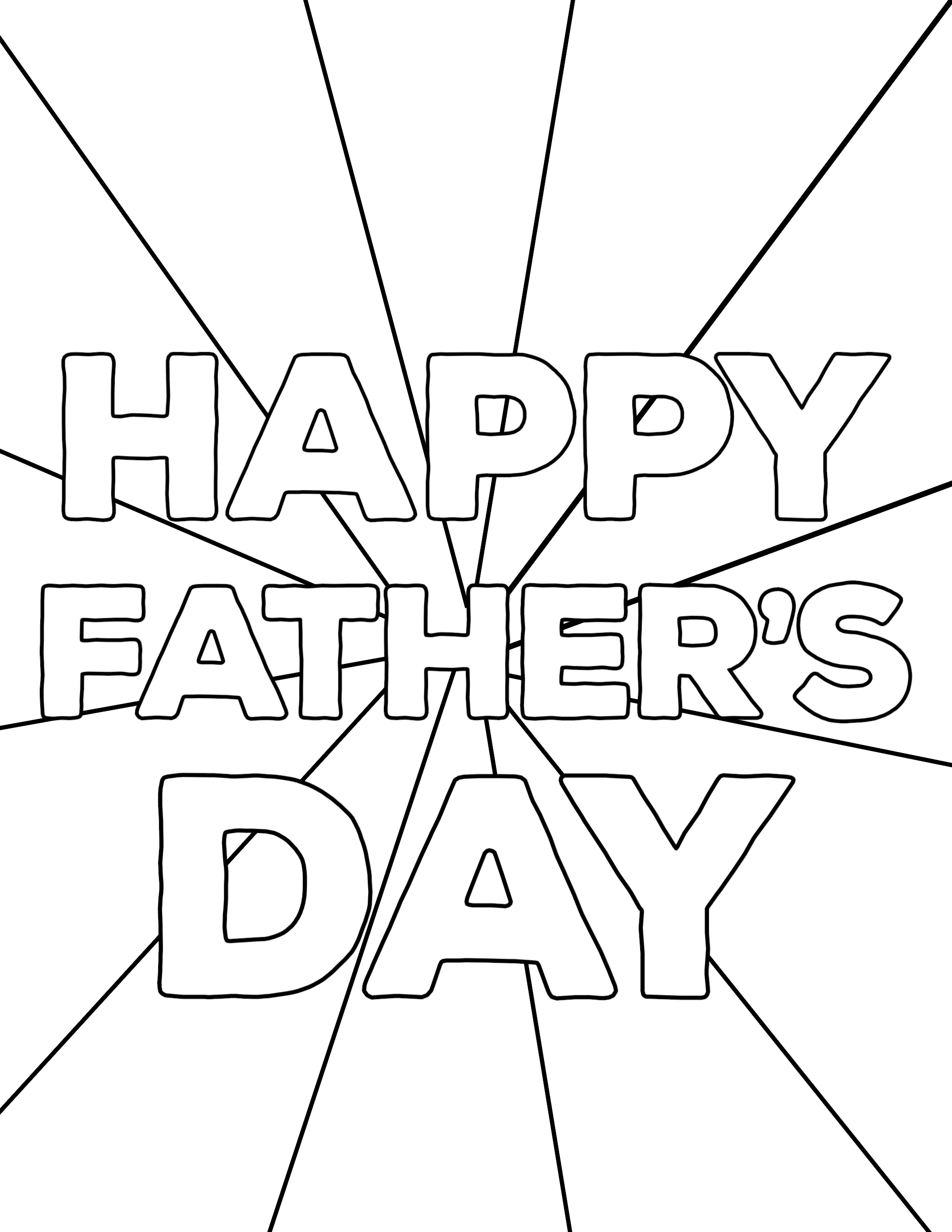 30 Happy Father's Day Coloring Pages for Grandpa Printable 10