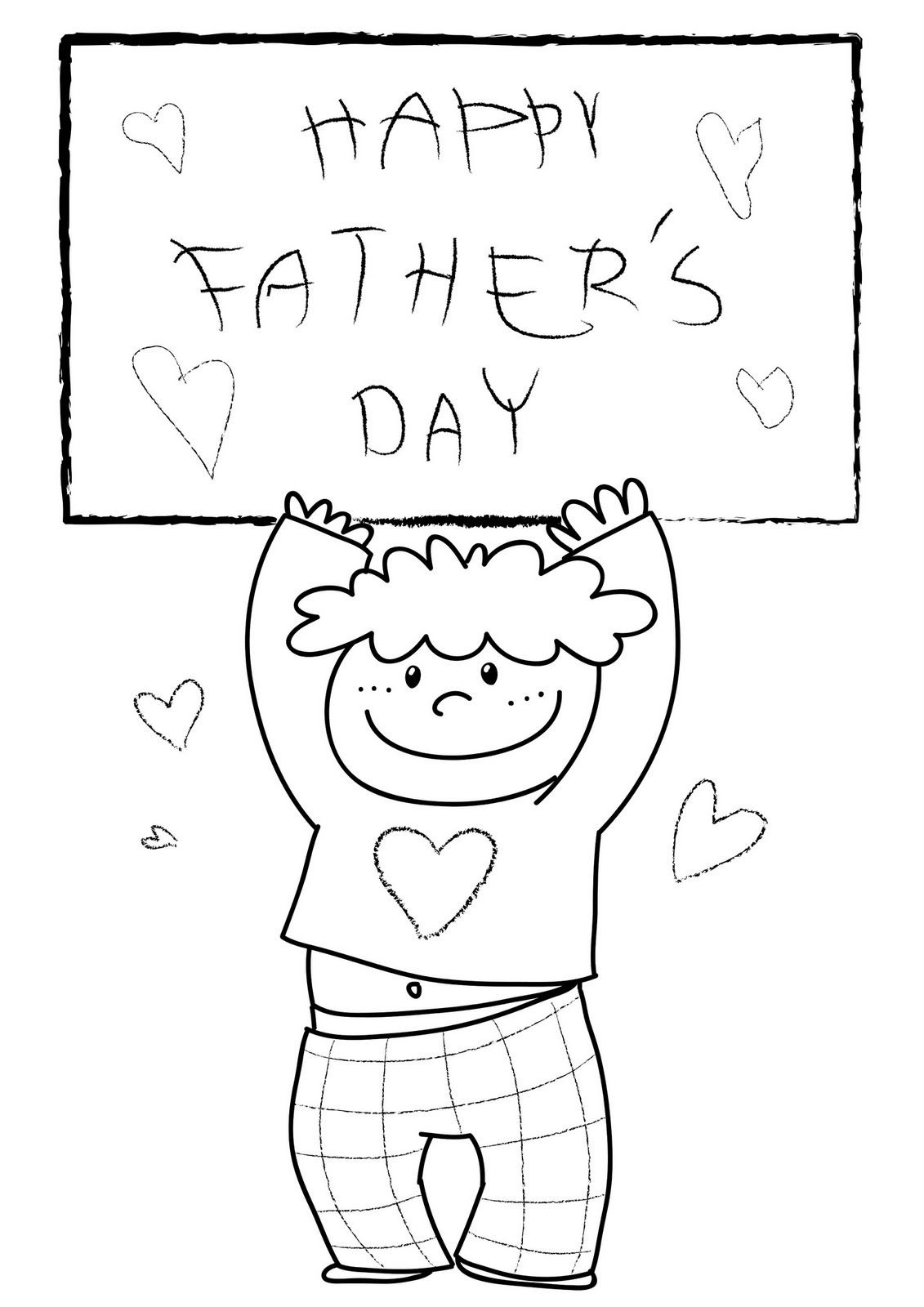 30 Happy Father's Day Coloring Pages for Grandpa Printable 23