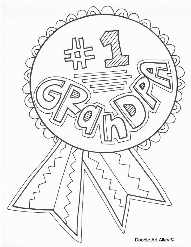 30 Happy Father's Day Coloring Pages for Grandpa Printable 4