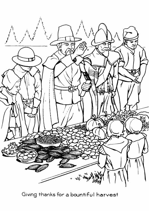 30 Harvest Coloring Pages Printable 15