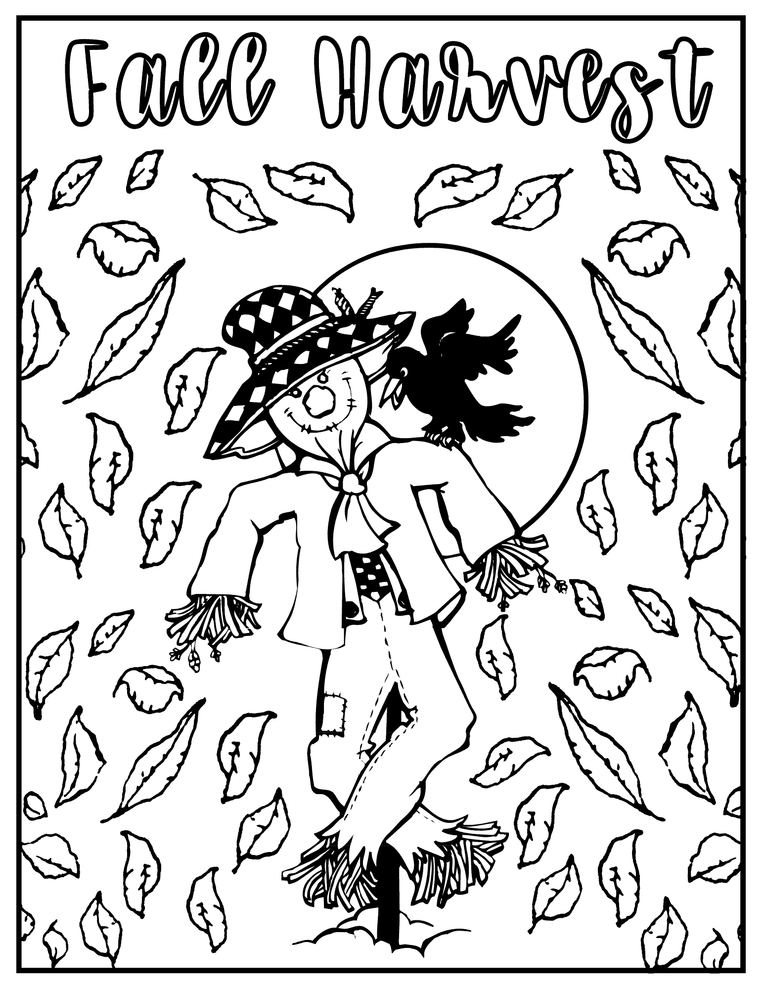 30 Harvest Coloring Pages Printable 24