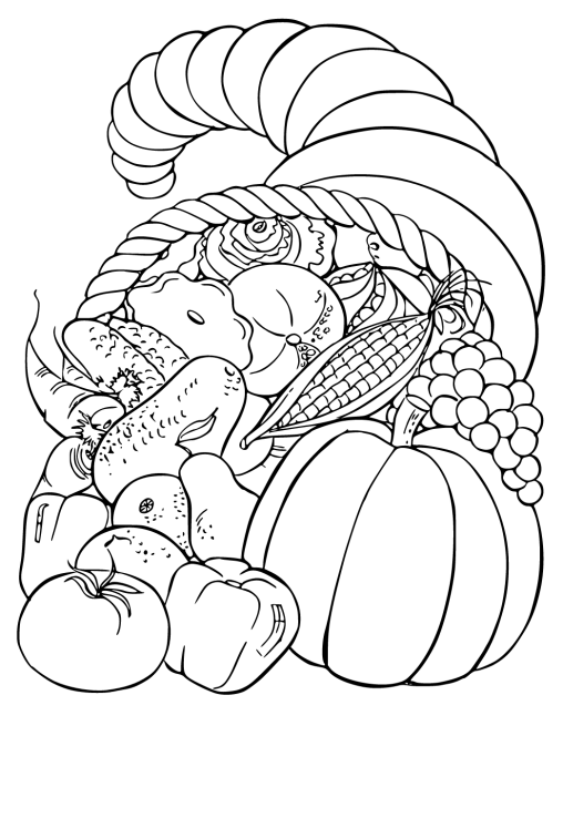 30 Harvest Coloring Pages Printable 3