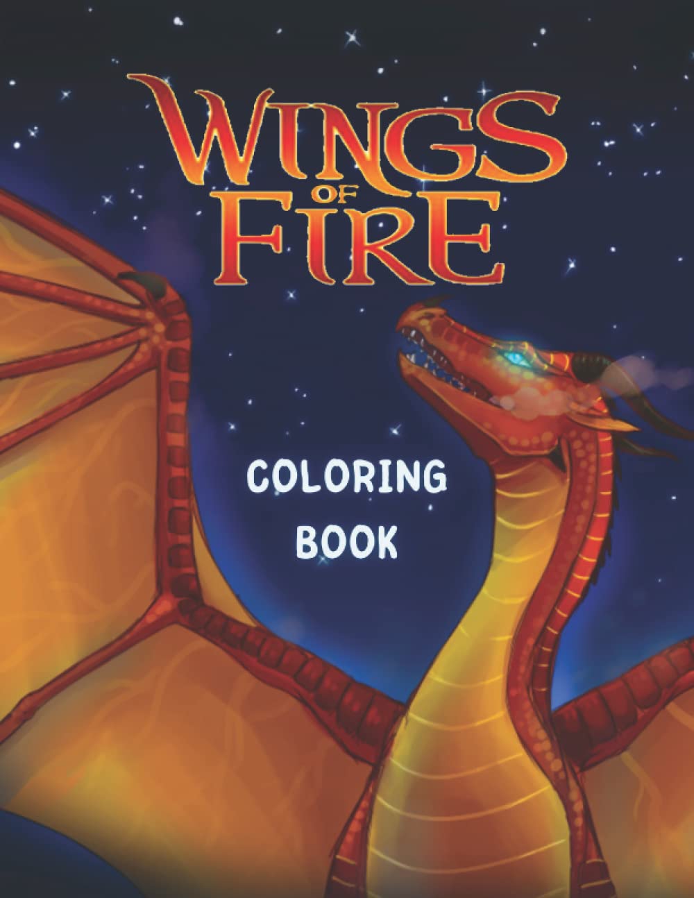 30 Icewing Dragon from Wings of Fire Coloring Page Printable 21