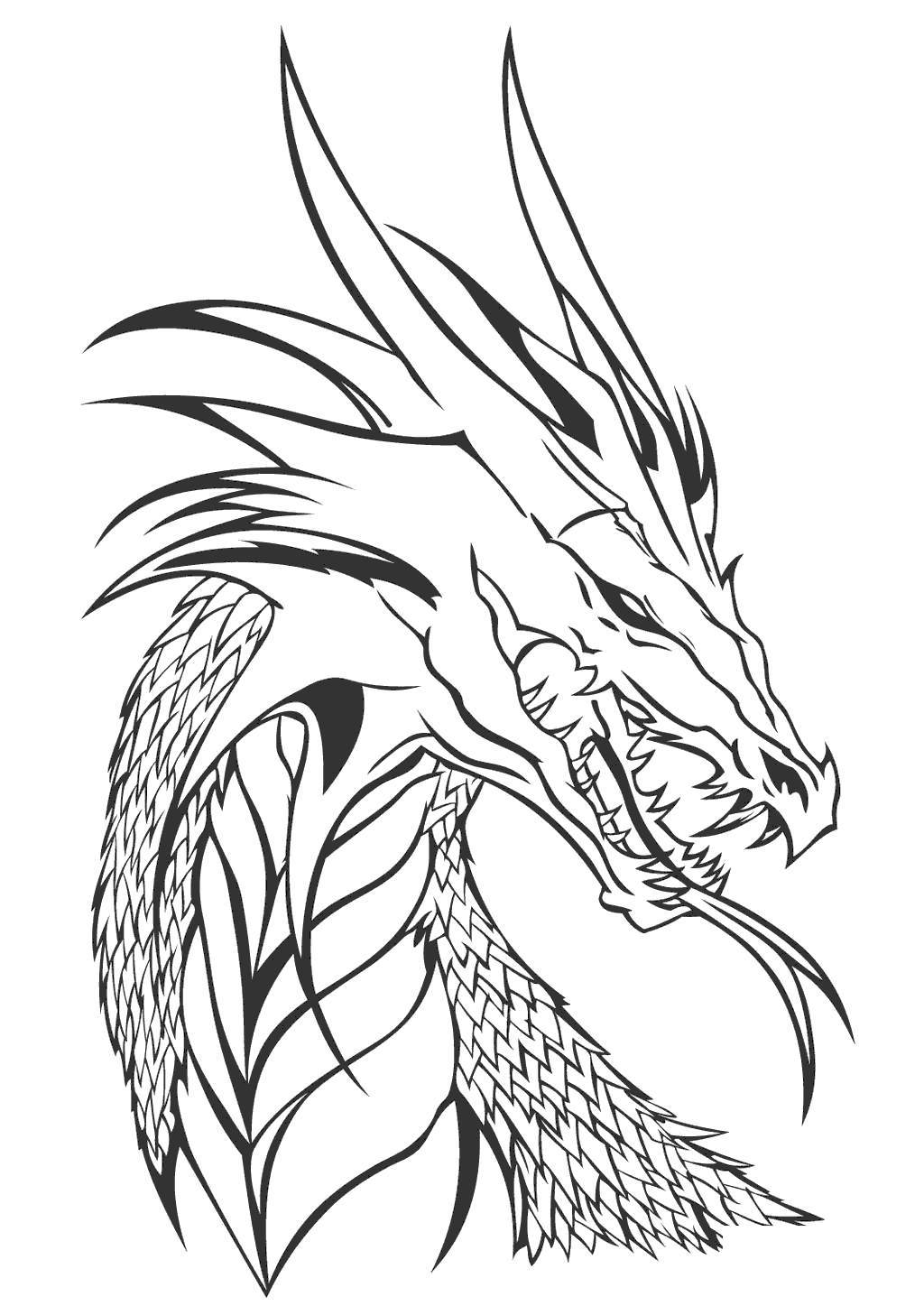 30 Icewing Dragon from Wings of Fire Coloring Page Printable 6