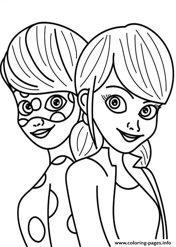 30 Miraculous Ladybug Coloring Pages Printable 11