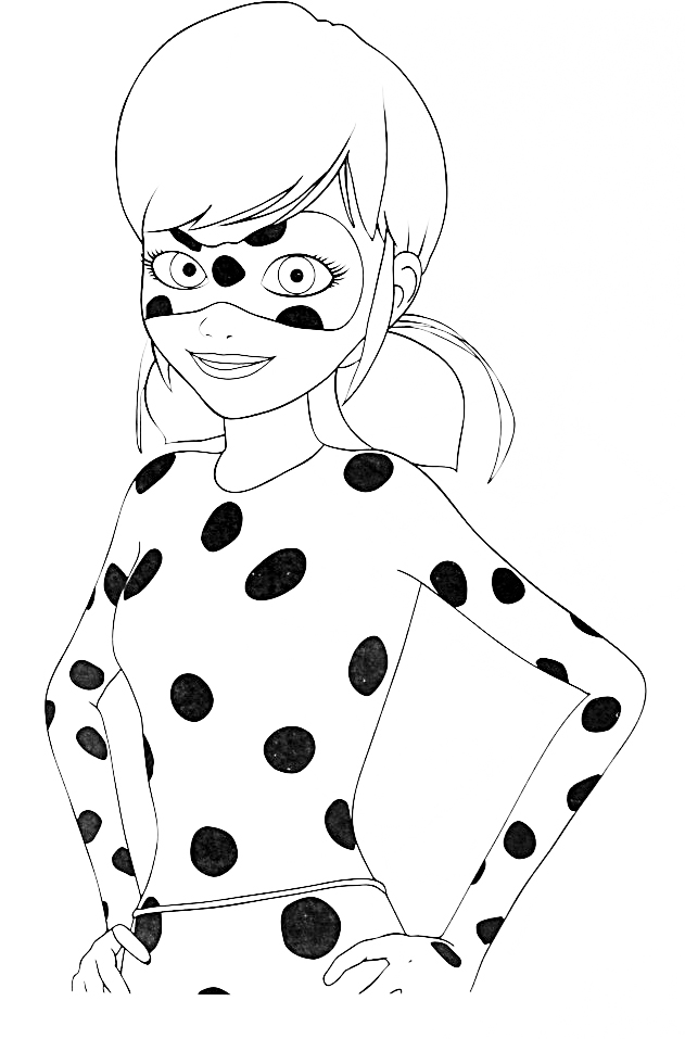 30 Miraculous Ladybug Coloring Pages Printable 28