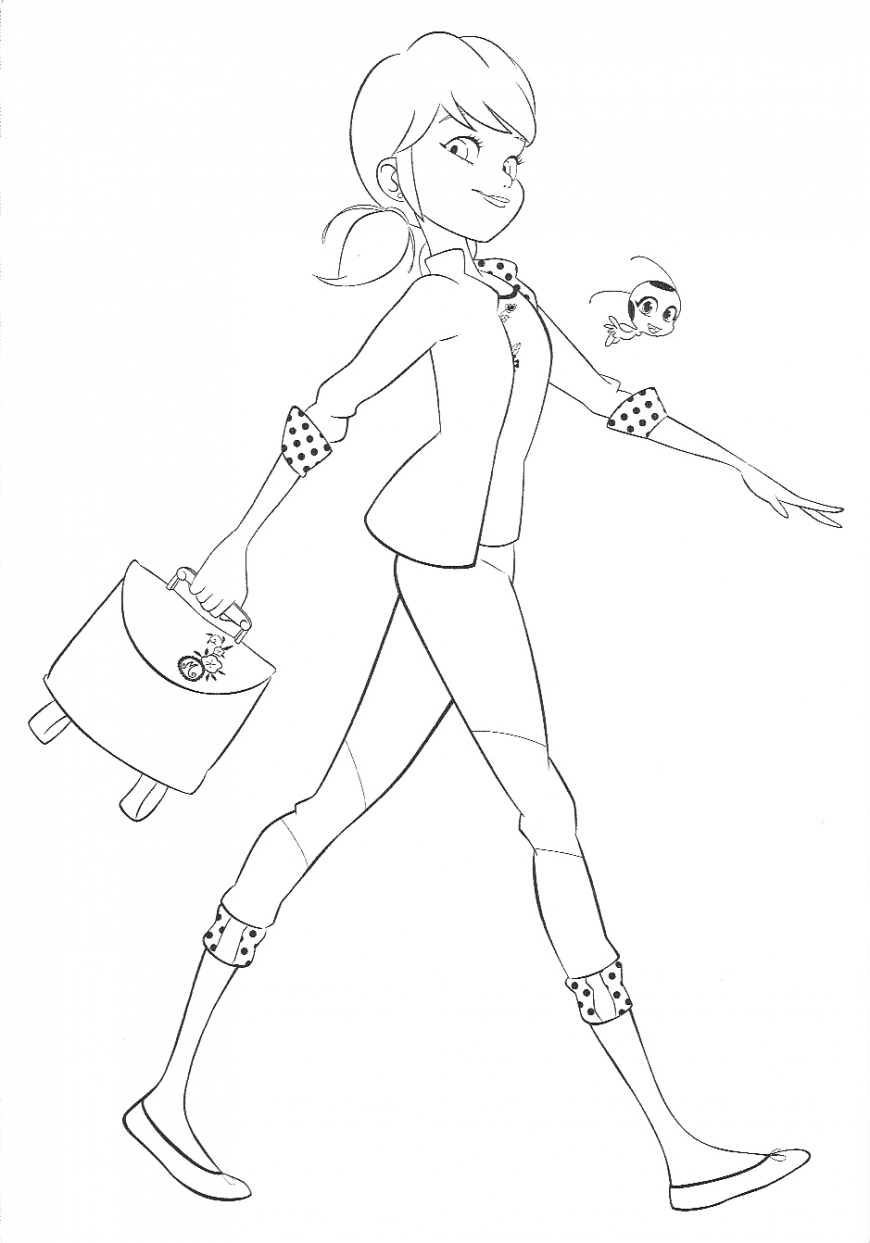 30 Miraculous Ladybug Coloring Pages Printable 30