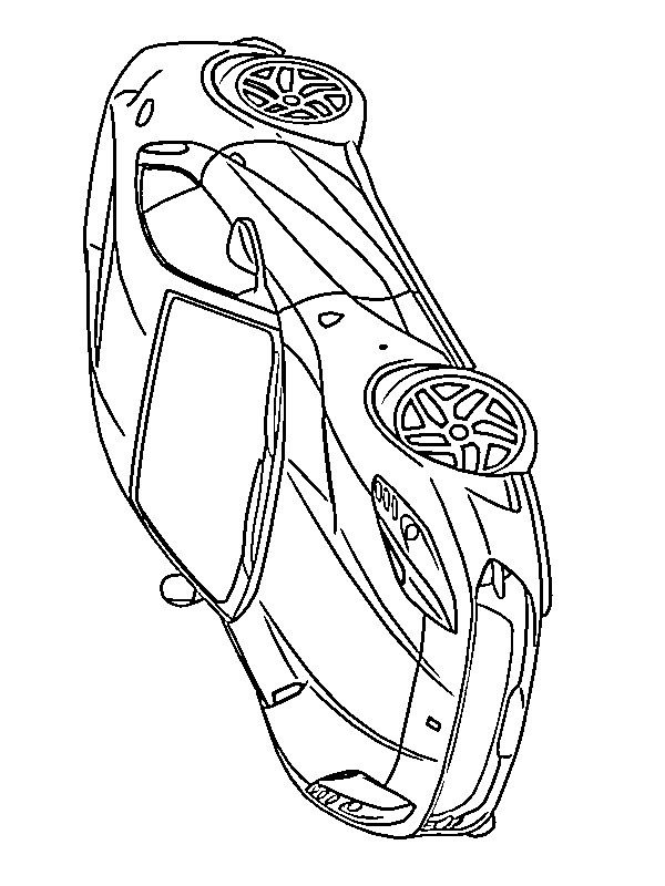 30 Sleek Ferrari Coloring Pages Printable 23