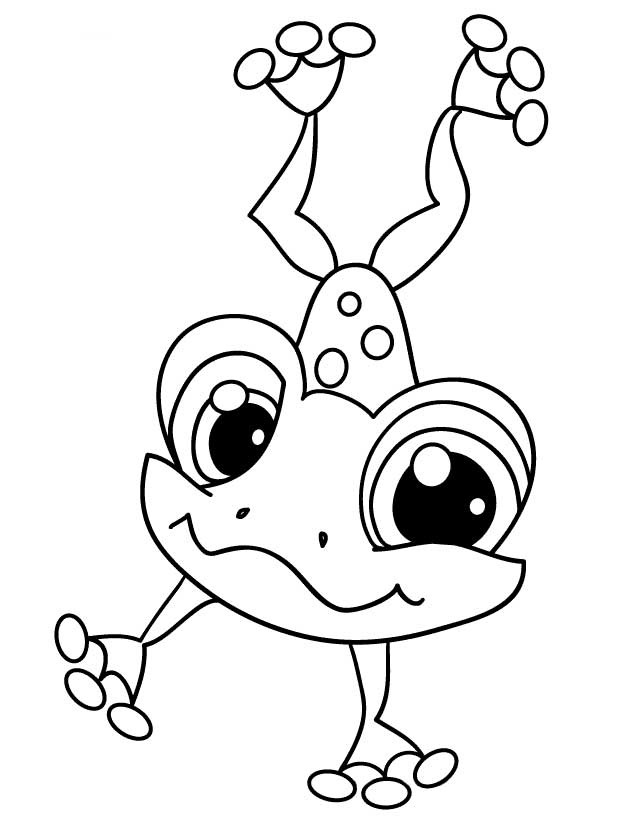 30 Small Frog Coloring Pages Printable 22