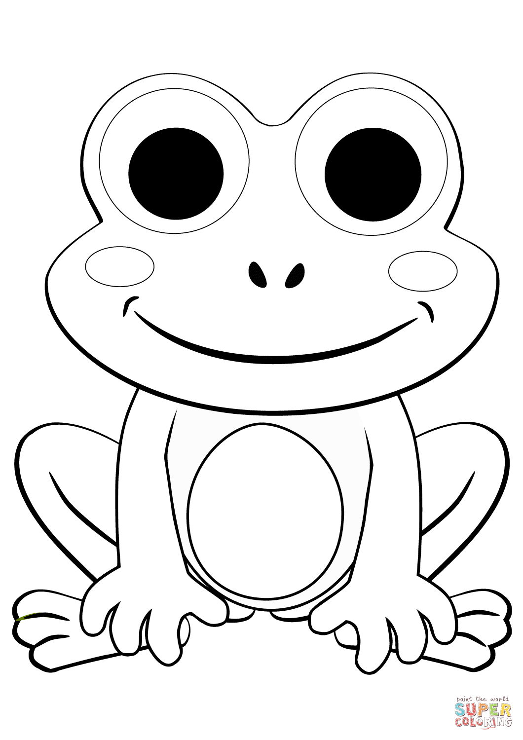 30 Small Frog Coloring Pages Printable 35