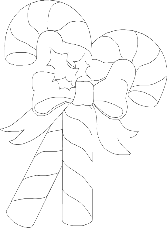 30 Sweet Candy Cane Coloring Pages for Kids Printable 24