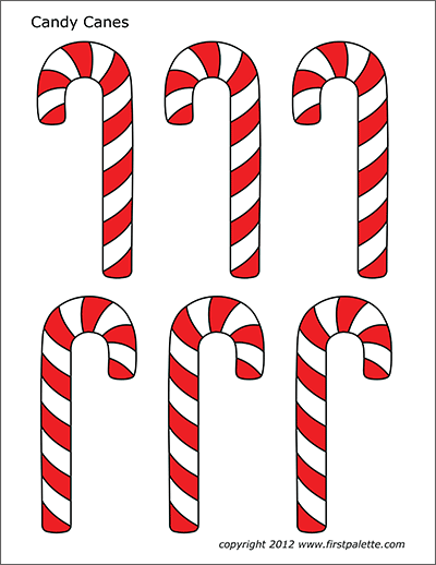 30 Sweet Candy Cane Coloring Pages for Kids Printable 25