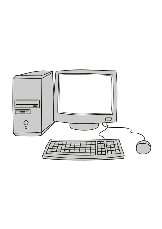 30 Tech Computer Coloring Pages Printable 20