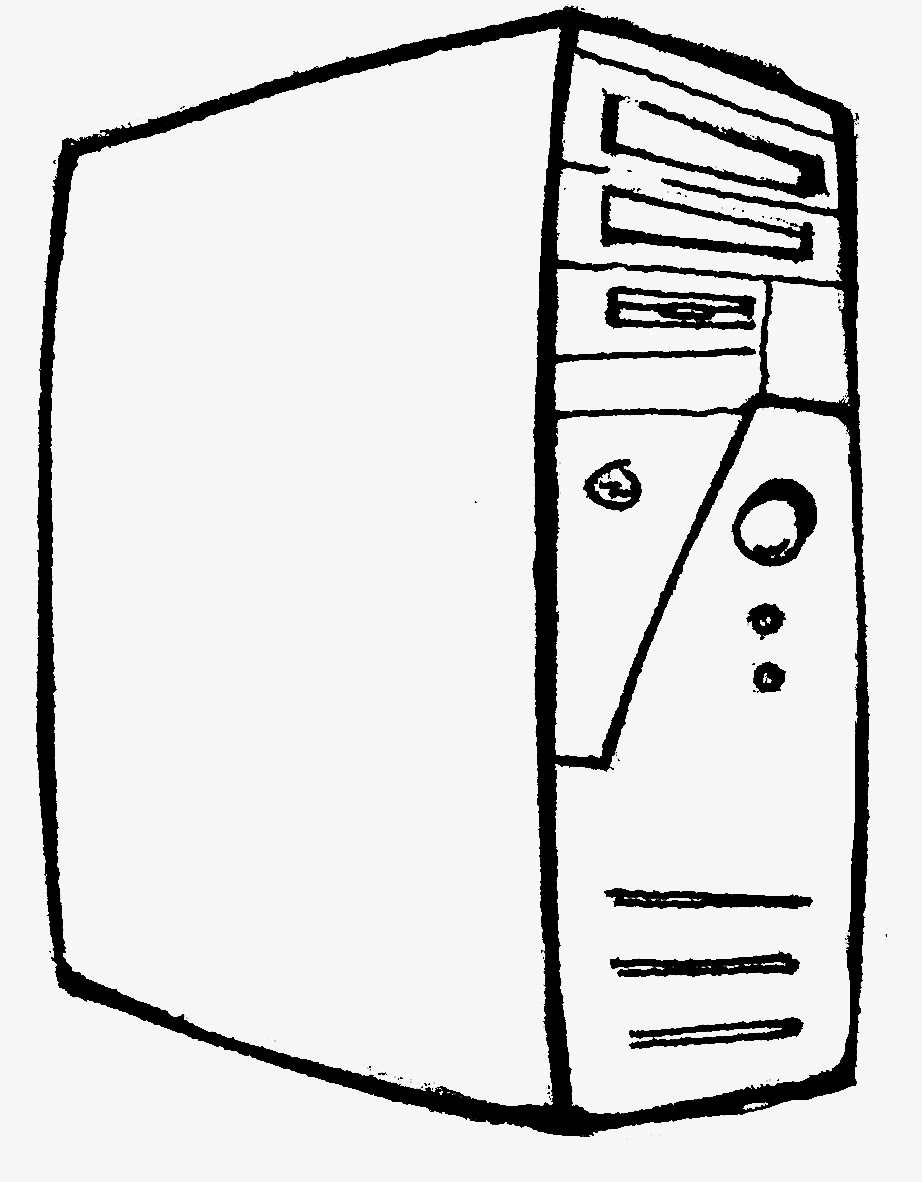 30 Tech Computer Coloring Pages Printable 6