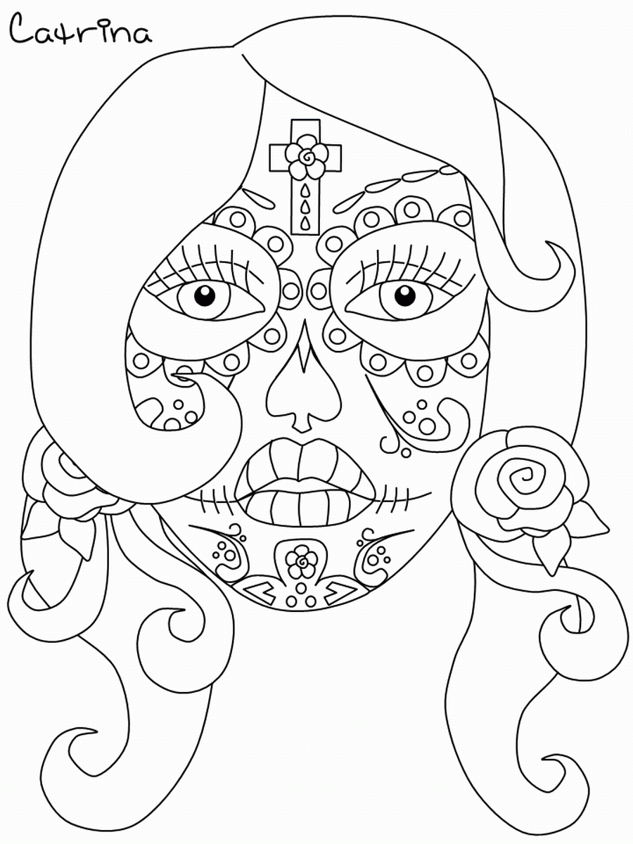 30 Vibrant Mexico Coloring Pages Printable 1