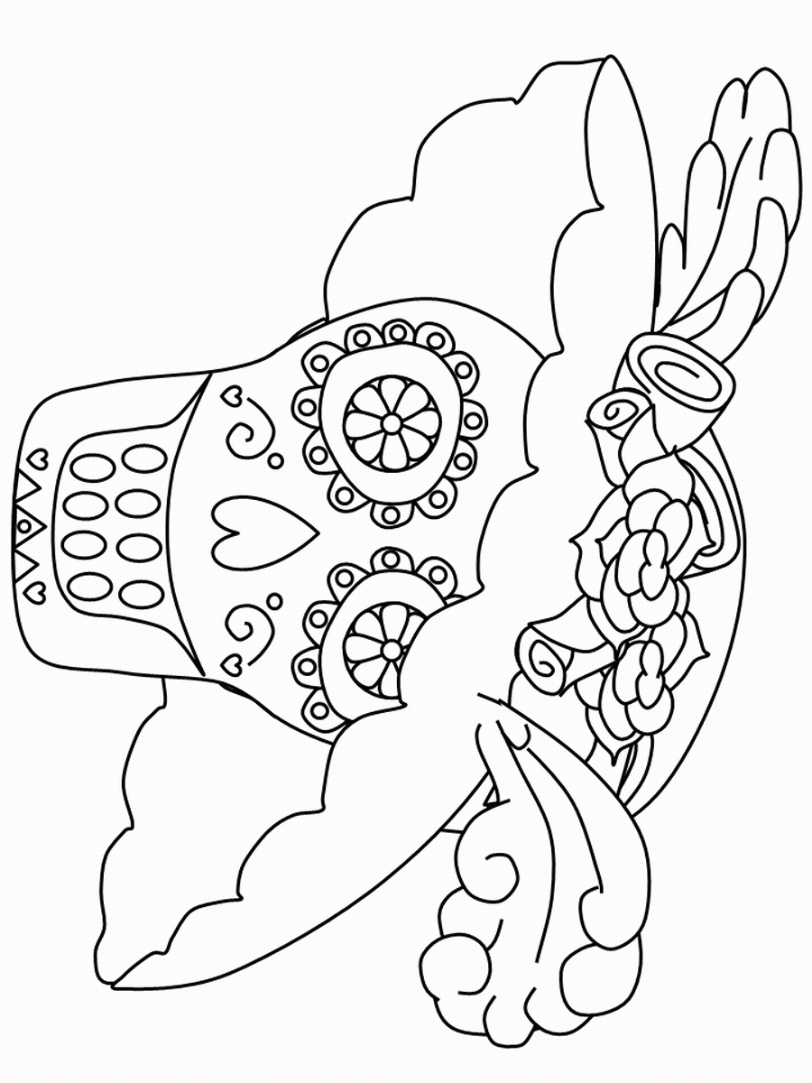 30 Vibrant Mexico Coloring Pages Printable 30